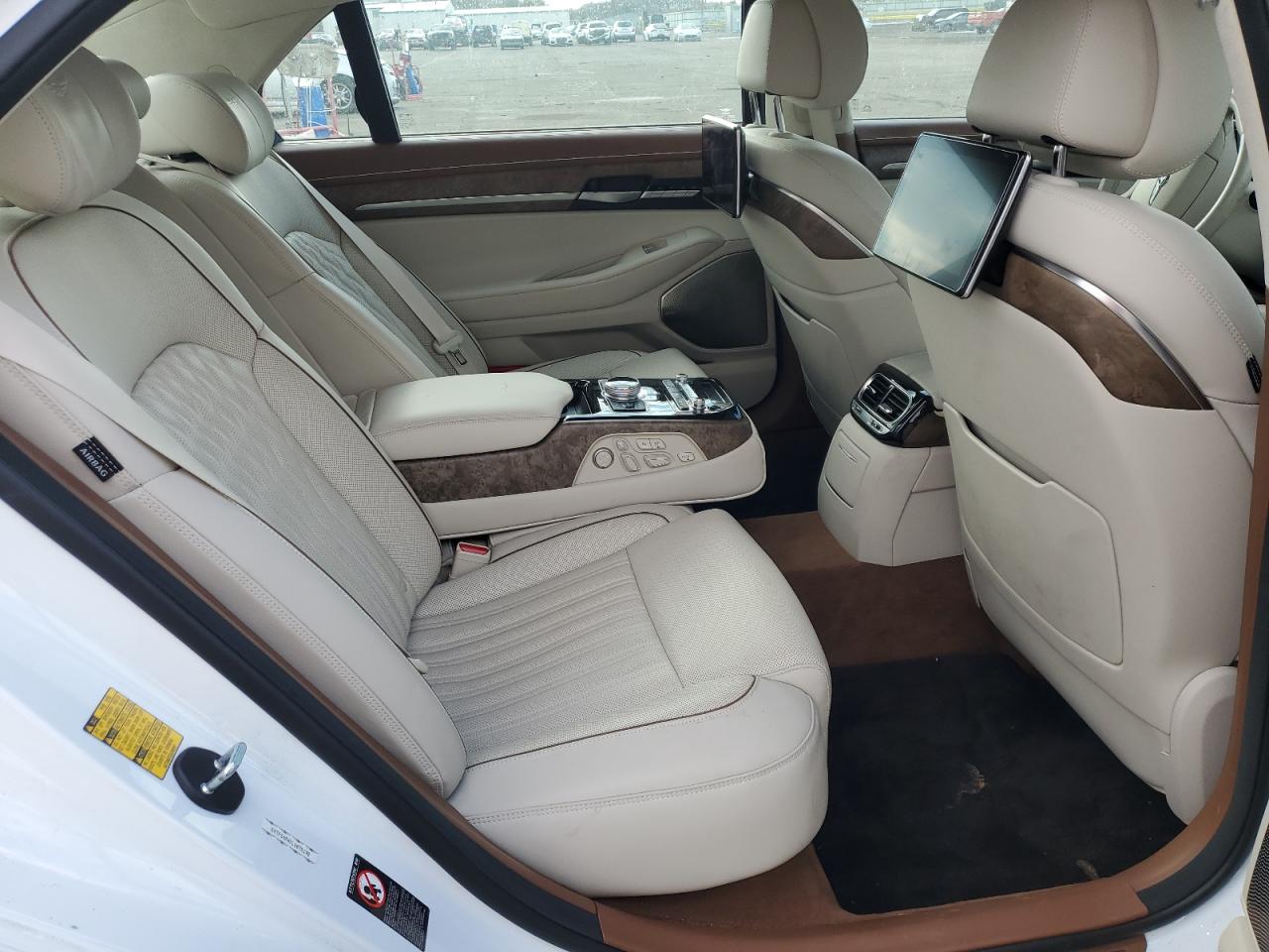 2020 Genesis G90 VIN KMTF54PHXLU078198 Copart auction photo, front end / minor dent/scratches damage thumbnail 10