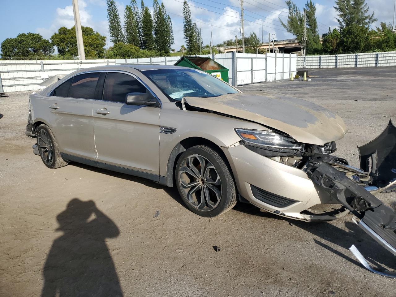 2018 Ford Taurus VIN 1FAHP2D85JG102368 Copart auction photo, all over / top/roof damage thumbnail 4