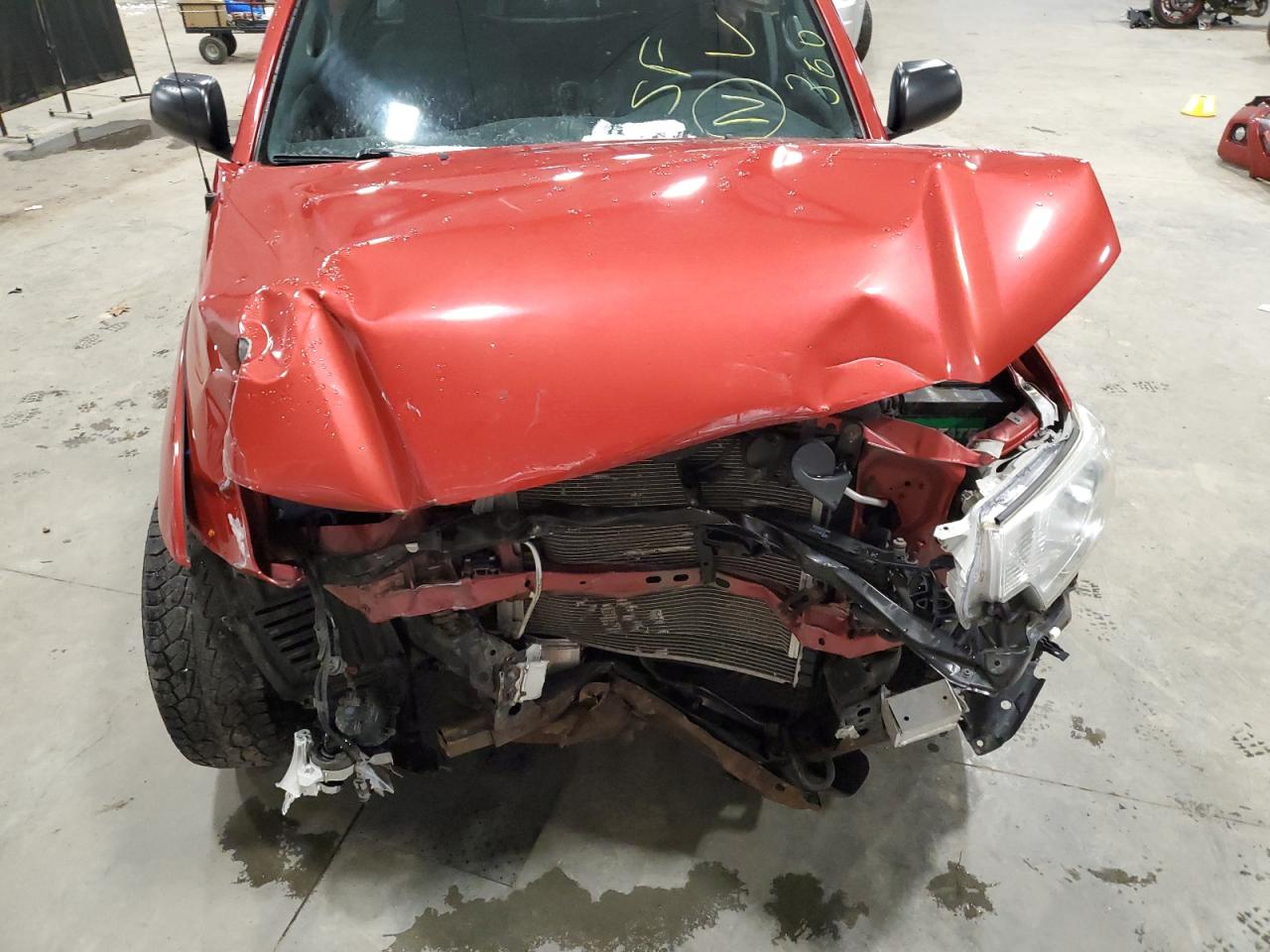 2015 Toyota Tacoma VIN 5TFUU4EN6FX119818 Copart auction photo, front end / mechanical damage thumbnail 11