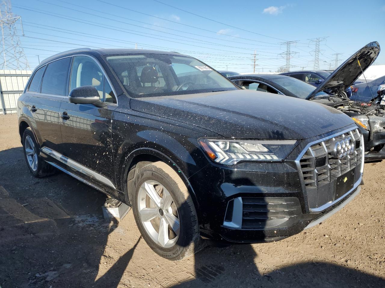 2023 Audi Q7 VIN WA1LCBF73PD010023 Copart auction photo, minor dent/scratches damage thumbnail 4