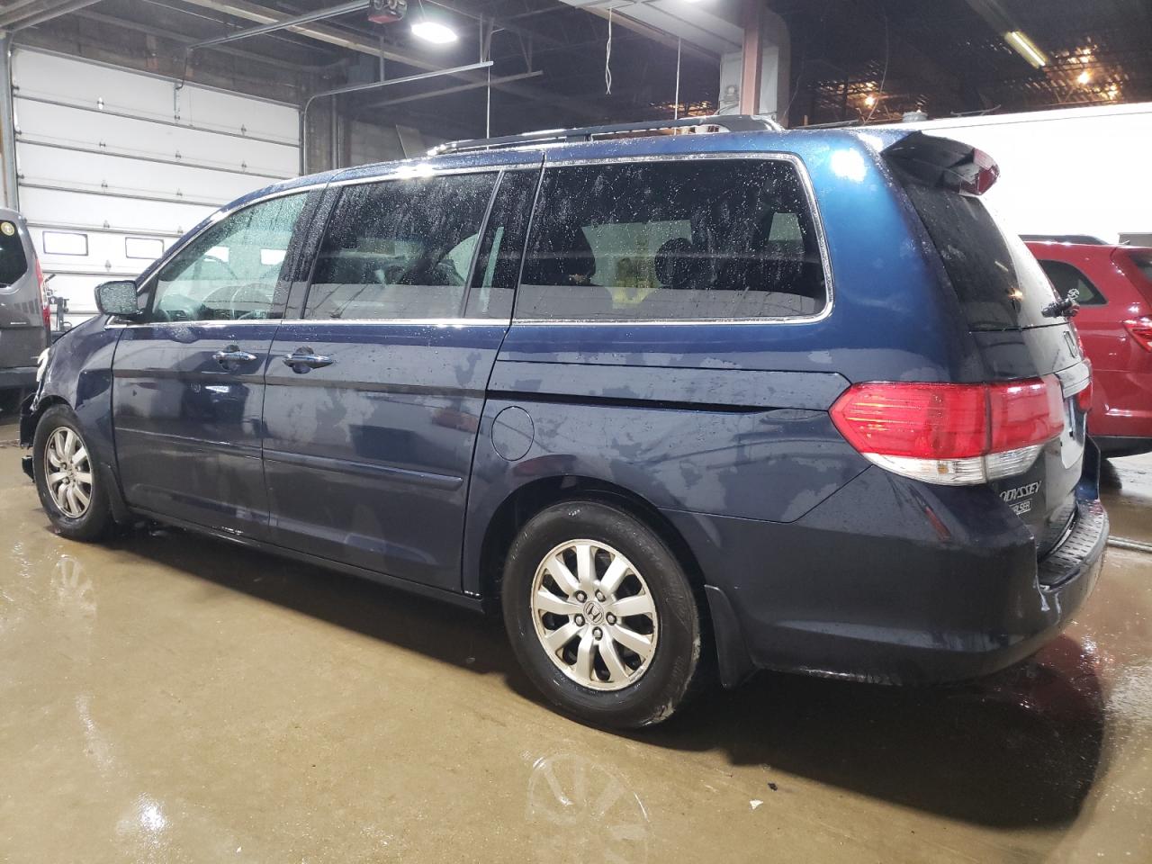 2009 Honda Odyssey VIN 5FNRL38719B020810 Copart auction photo, front end / side damage thumbnail 2