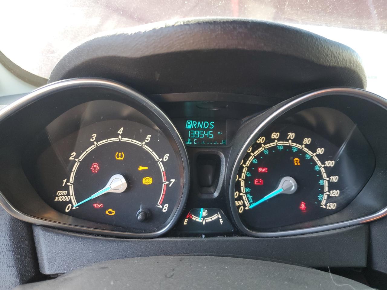 2016 Ford Fiesta VIN 3FADP4EJ9GM136565 Copart auction photo, front end / side damage thumbnail 9