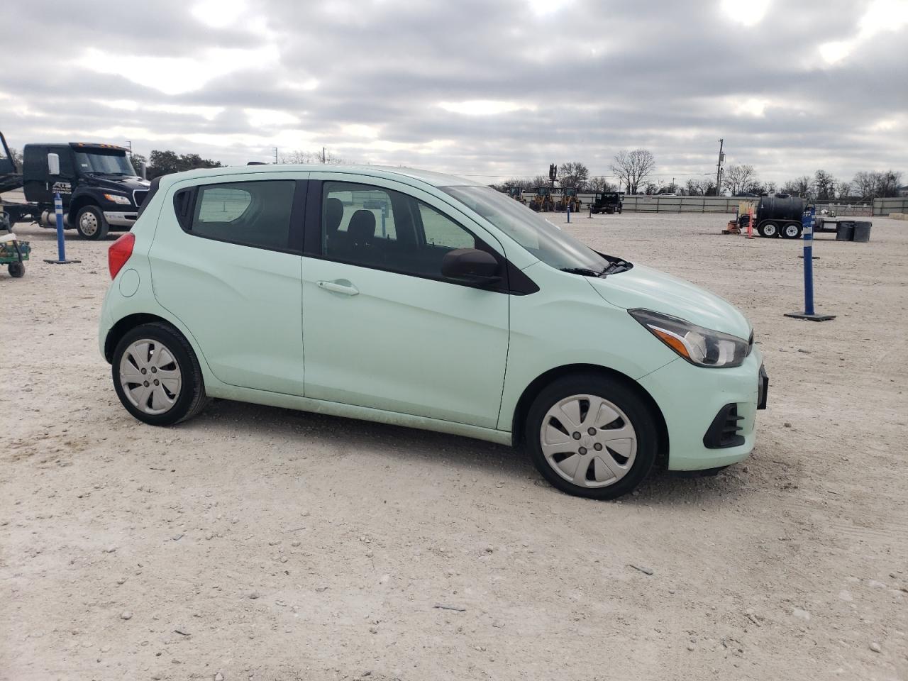 2017 Chevrolet Spark VIN KL8CB6SA2HC746646 Copart auction photo, mechanical damage thumbnail 4