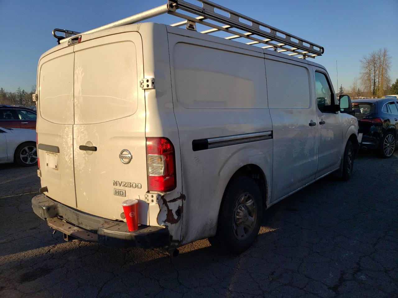2016 Nissan NV VIN 1N6BF0KY1GN808443 Copart auction photo, front end damage thumbnail 3