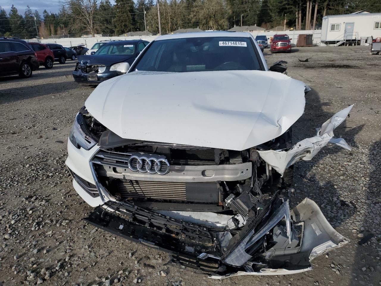 2017 Audi A4 VIN WAUFNAF45HN035544 Copart auction photo, front end damage thumbnail 5