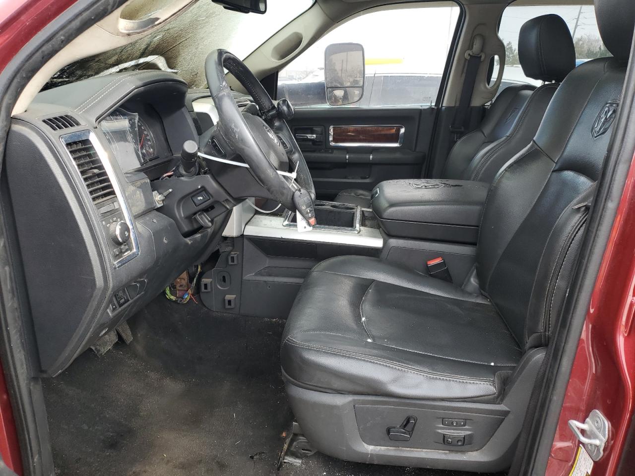 2012 Dodge RAM VIN 3C6UD5KL4CG177541 Copart auction photo, burn - engine damage thumbnail 7