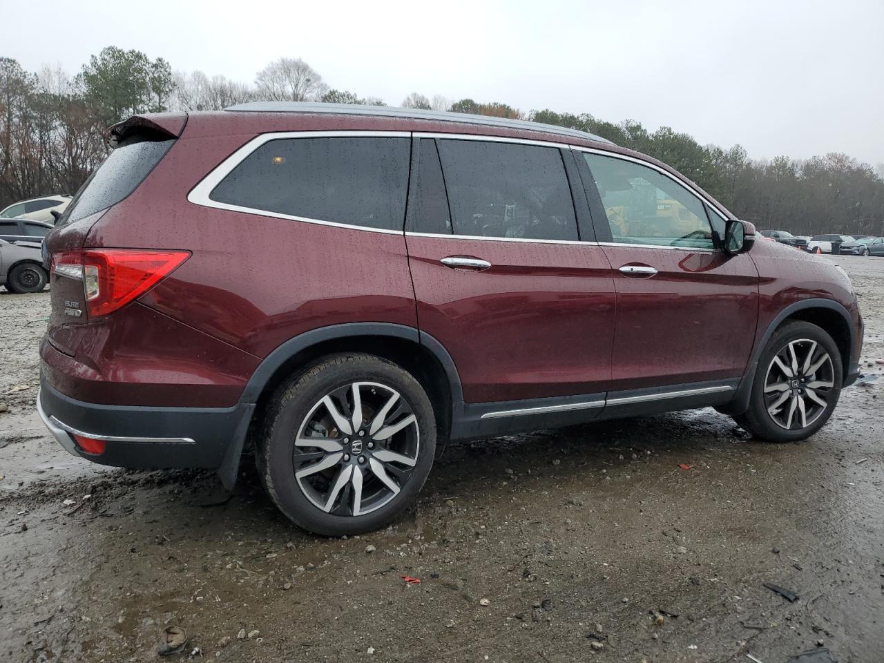 2021 Honda Pilot VIN 5FNYF6H06MB088455 Copart auction photo, side damage thumbnail 3