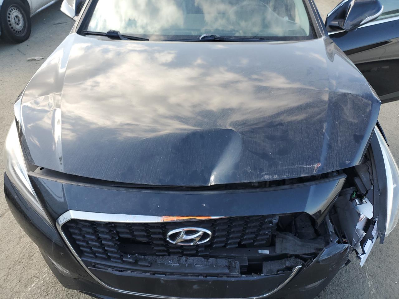 2017 Hyundai Sonata VIN KMHE24L10HA047610 Copart auction photo, front end damage thumbnail 11
