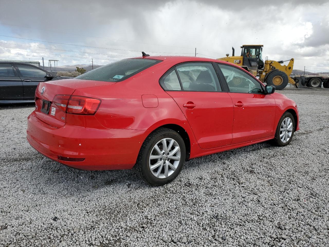 2015 Volkswagen Jetta VIN 3VWD17AJXFM206184 Copart auction photo, front end damage thumbnail 3