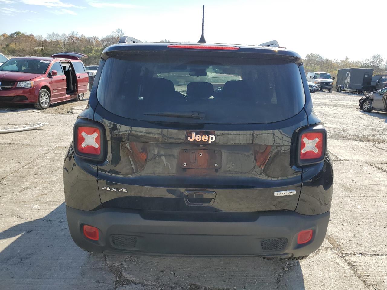 2019 Jeep Renegade VIN ZACNJBBB9KPK27372 Copart auction photo, front end damage thumbnail 6