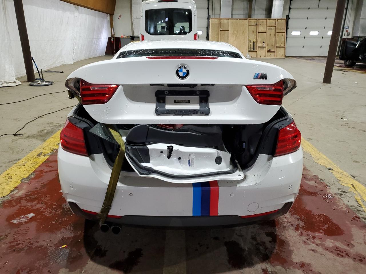 2015 BMW 4er VIN WBA3V5C50F5A78941 Copart auction photo, all over damage thumbnail 6