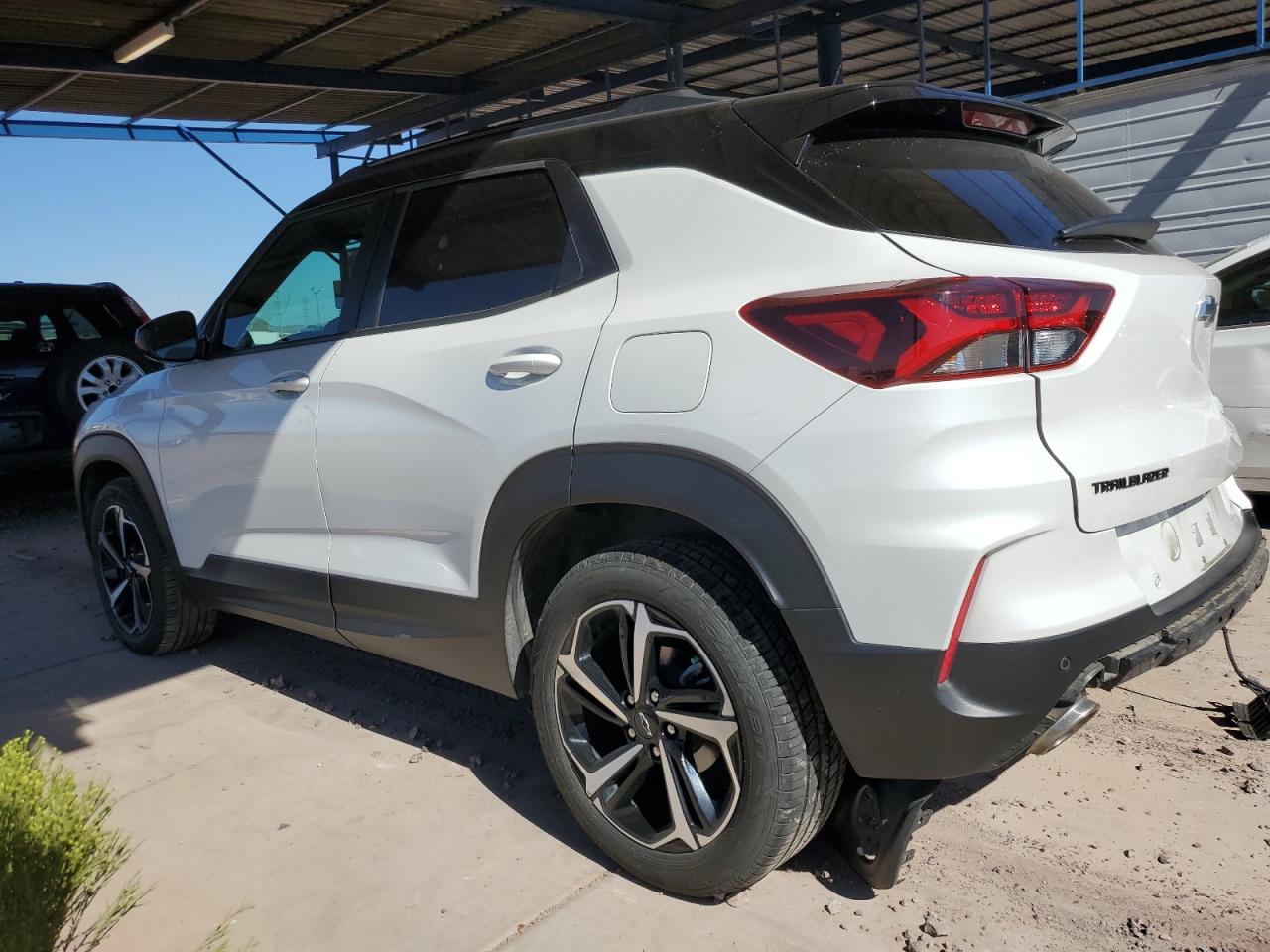 2021 Chevrolet TrailBlazer VIN KL79MTSL4MB087431 Copart auction photo, rear end damage thumbnail 2
