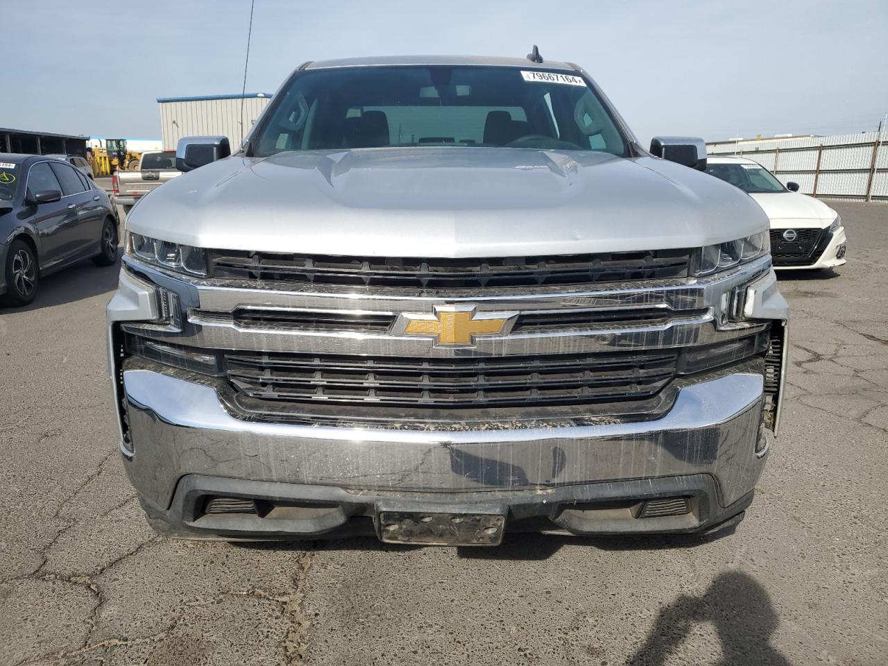 2020 Chevrolet Silverado VIN 3GCPWCED6LG162273 Copart auction photo, vandalism / stripped damage thumbnail 5