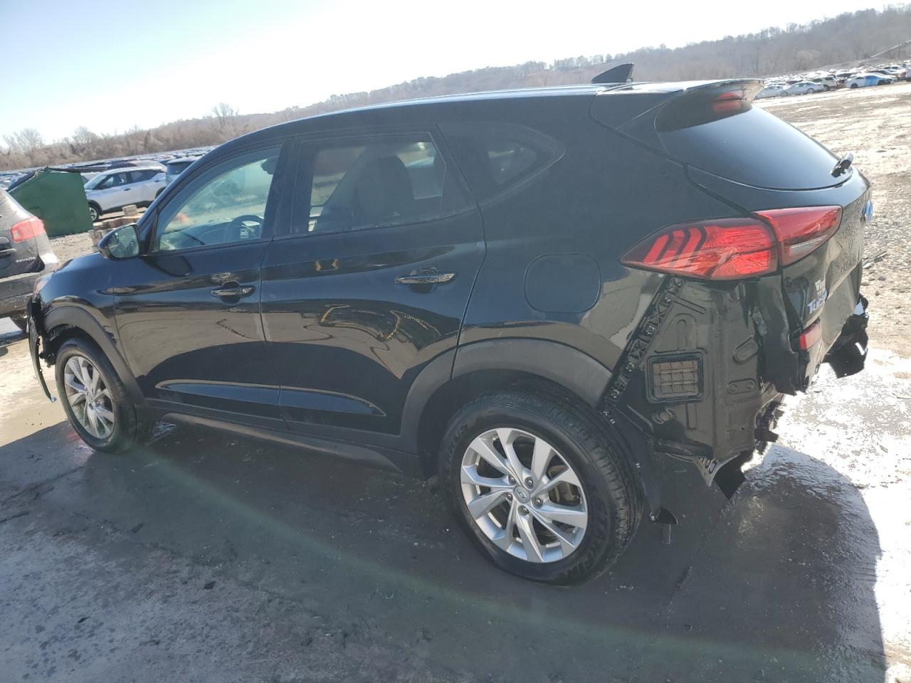 2019 Hyundai Tucson VIN KM8J23A43KU925560 Copart auction photo, rear end / front end damage thumbnail 2
