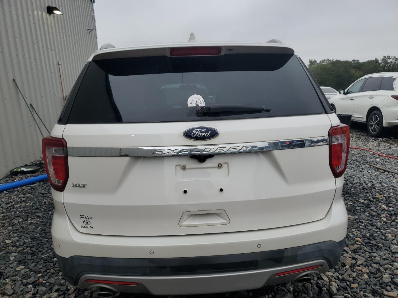 2017 Ford Explorer VIN 1FM5K7D86HGA01449 Copart auction photo, side damage thumbnail 6