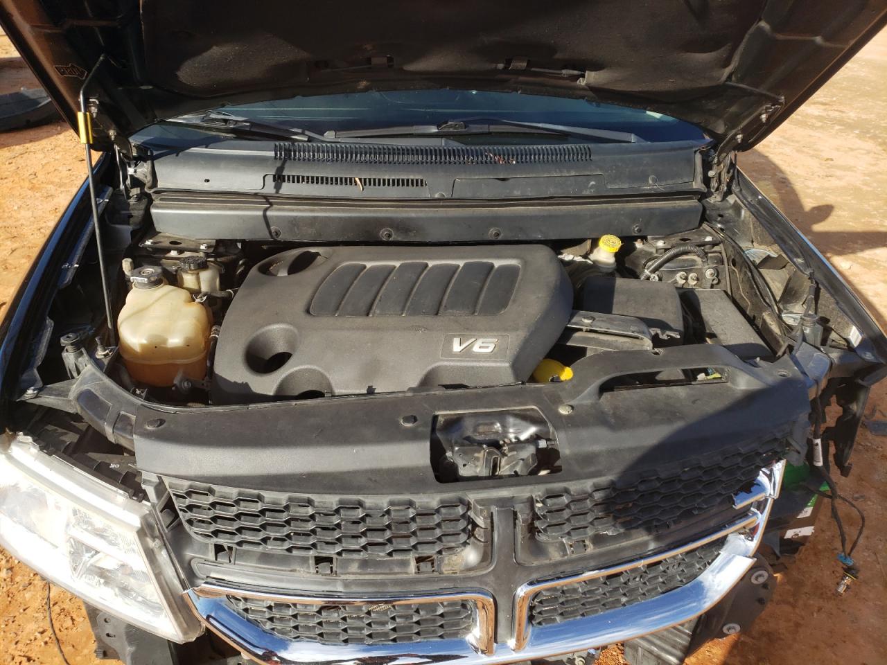 2016 Dodge Journey VIN 3C4PDCGG2GT174253 Copart auction photo, front end / mechanical damage thumbnail 13