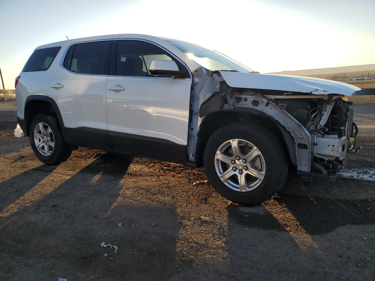2019 GMC Acadia VIN 1GKKNKLAXKZ121552 Copart auction photo, front end damage thumbnail 4