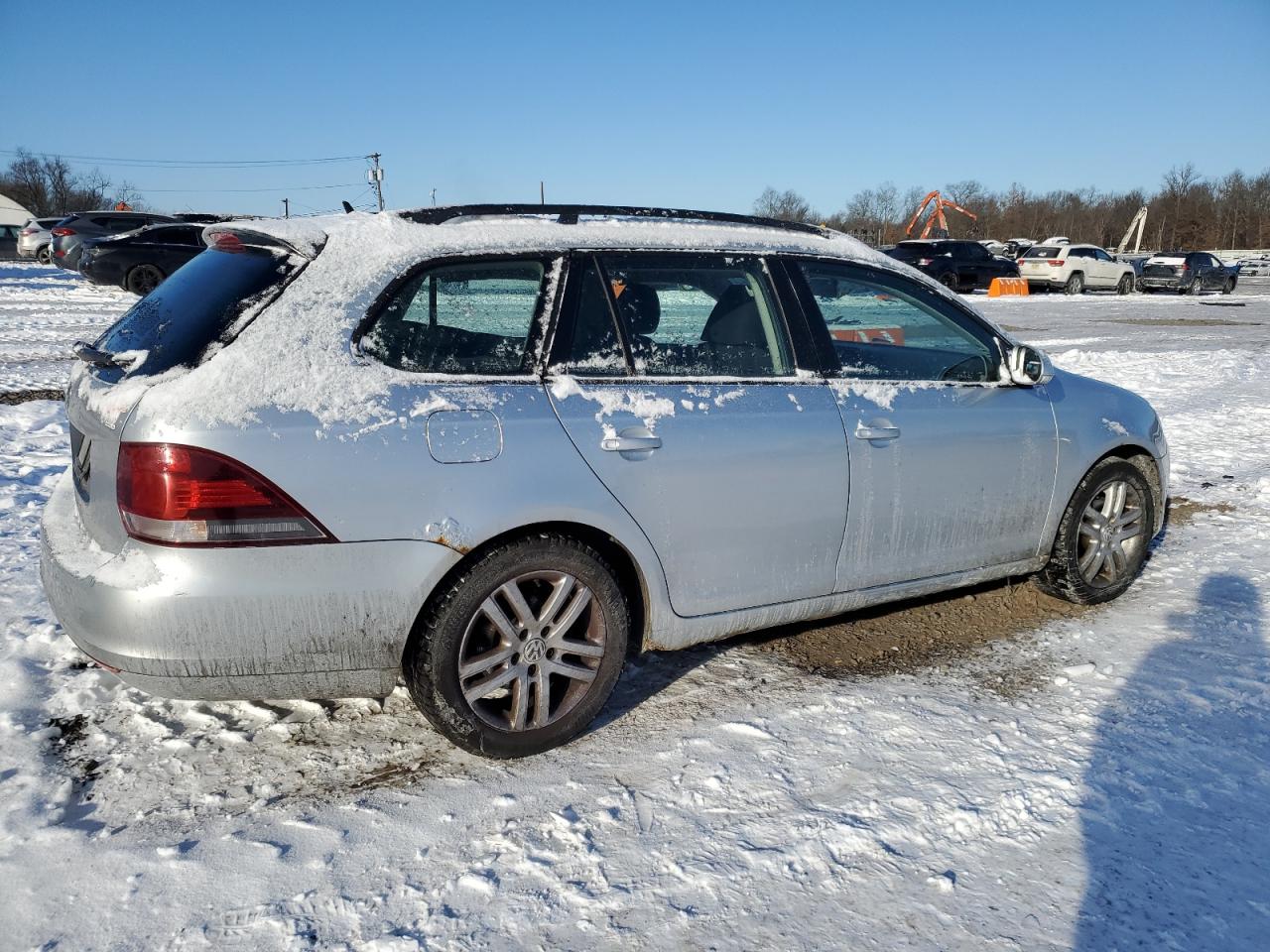 2010 Volkswagen Jetta VIN 3VWKZ7AJ6AM672218 Copart auction photo, side damage thumbnail 3