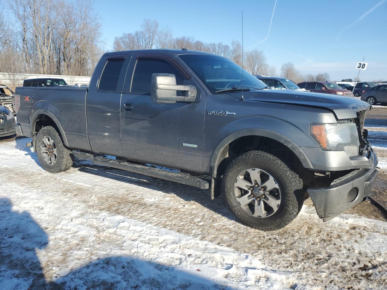 2011 Ford F-150 VIN 1FTFX1ET1BKE04995 Copart auction photo, front end / minor dent/scratches damage thumbnail 4