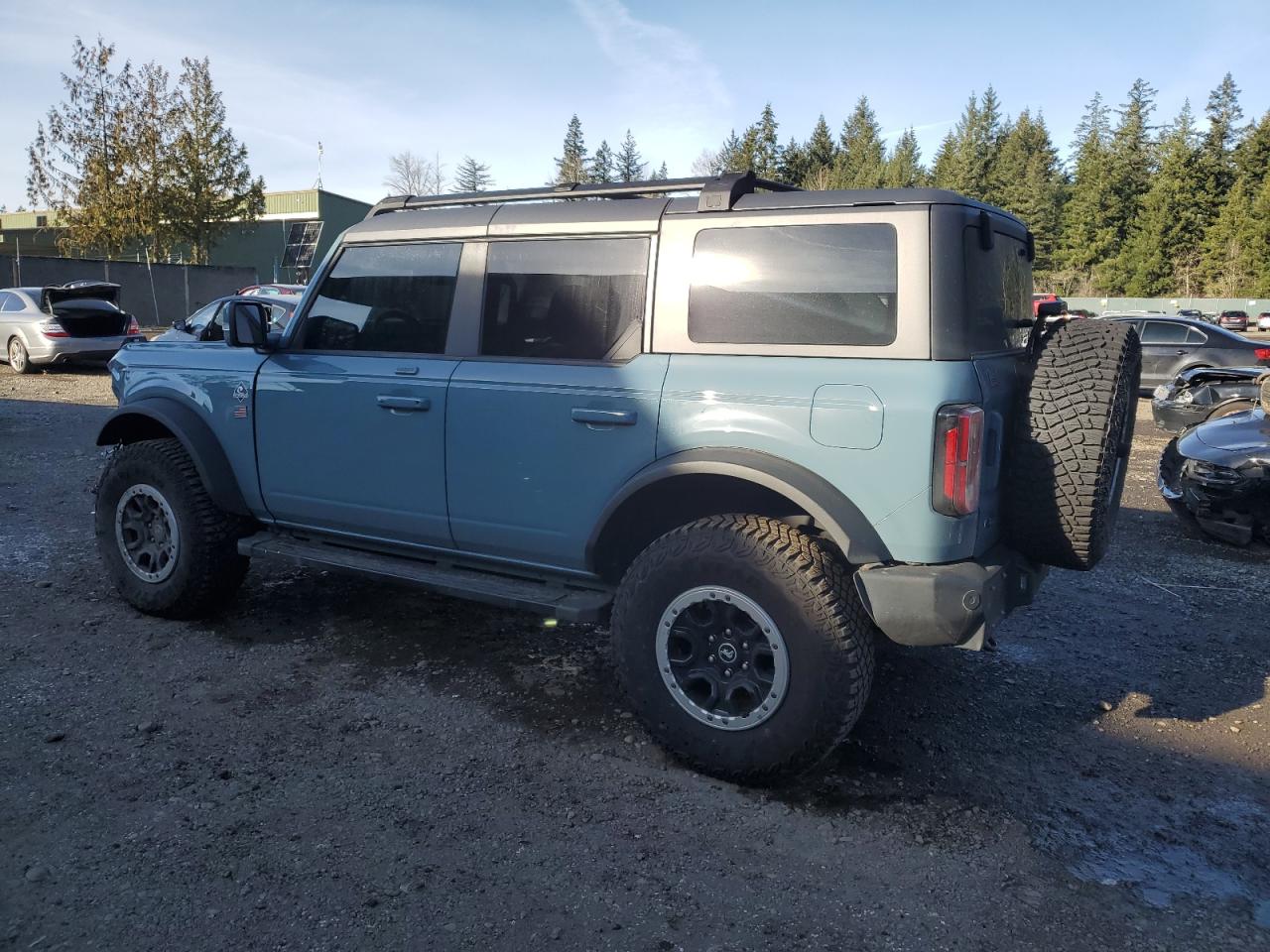 2023 Ford Bronco VIN 1FMEE5DP4PLA87482 Copart auction photo, front end damage thumbnail 2