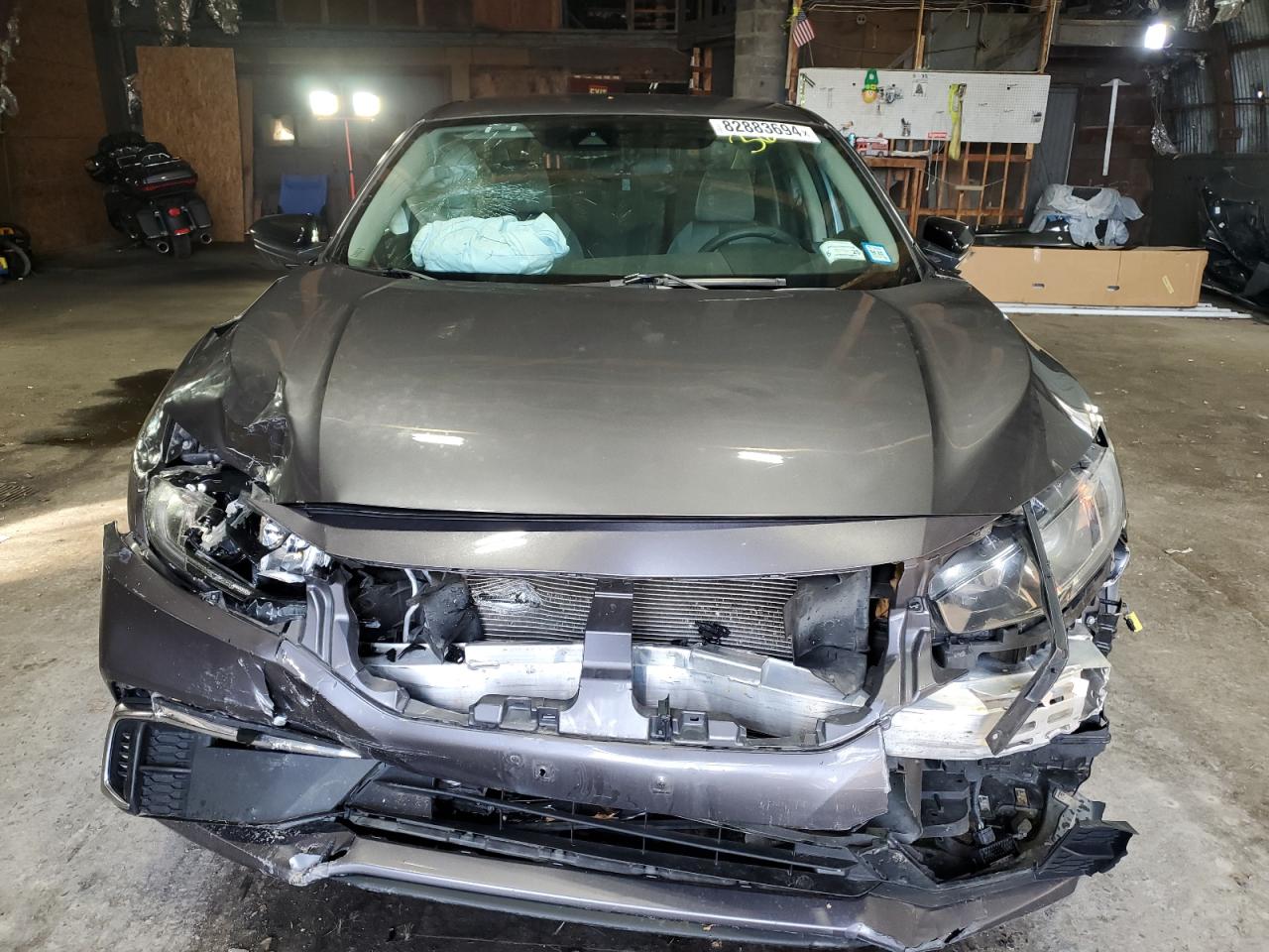 2020 Honda Civic VIN 2HGFC2F66LH509214 Copart auction photo, front end damage thumbnail 5