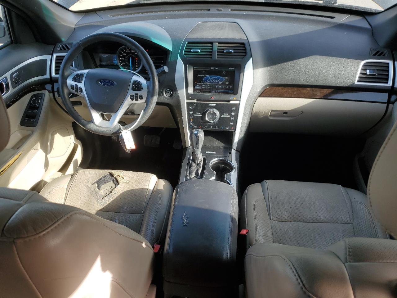 2015 Ford Explorer VIN 1FM5K7F86FGB37090 Copart auction photo, rear end damage thumbnail 8