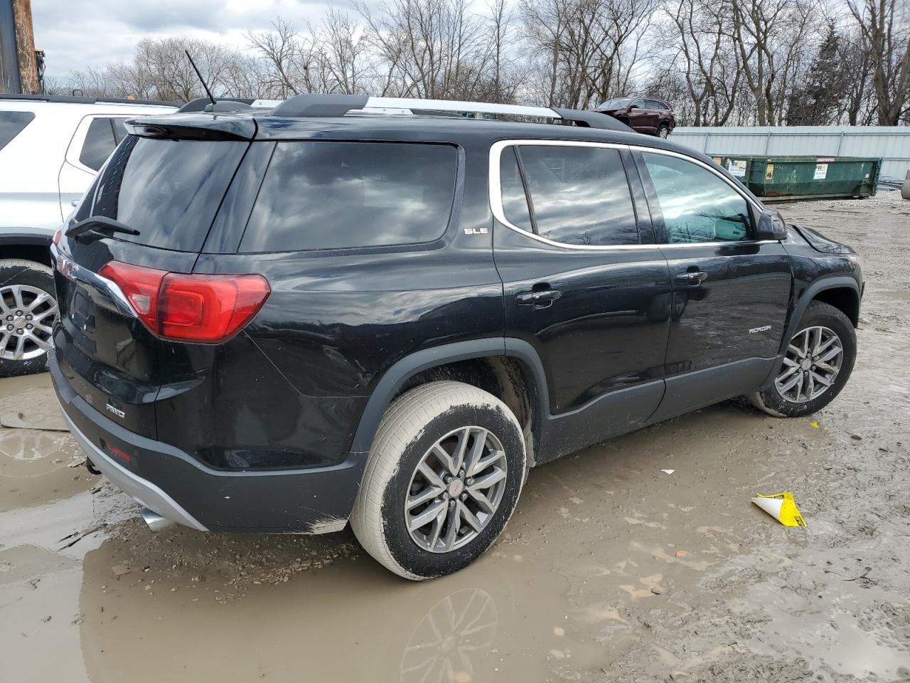 2017 GMC Acadia VIN 1GKKNSLS0HZ178473 Copart auction photo, front end damage thumbnail 3