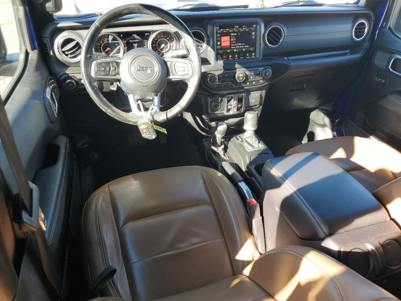2020 Jeep Wrangler VIN 1C4HJXEG1LW233952 Copart auction photo, front end / minor dent/scratches damage thumbnail 8