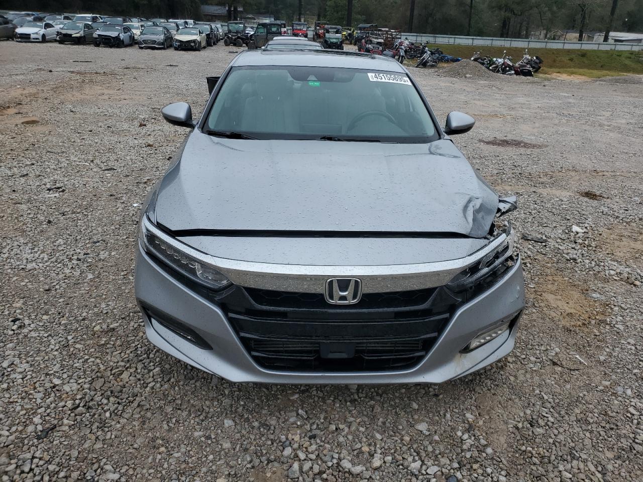 2020 Honda Accord VIN 1HGCV1F5XLA000854 Copart auction photo, front end / side damage thumbnail 5