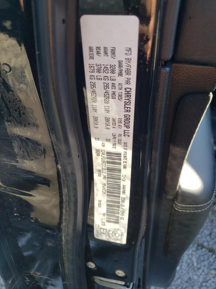 2015 Jeep Grand Cherokee VIN 1C4RJFDJ5FC713512 Copart auction photo, side damage thumbnail 12