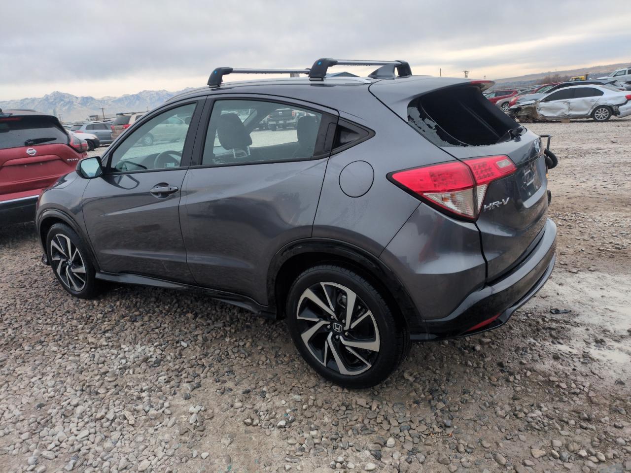 2020 Honda HR-V VIN 3CZRU6H13LM736471 Copart auction photo, side damage thumbnail 2