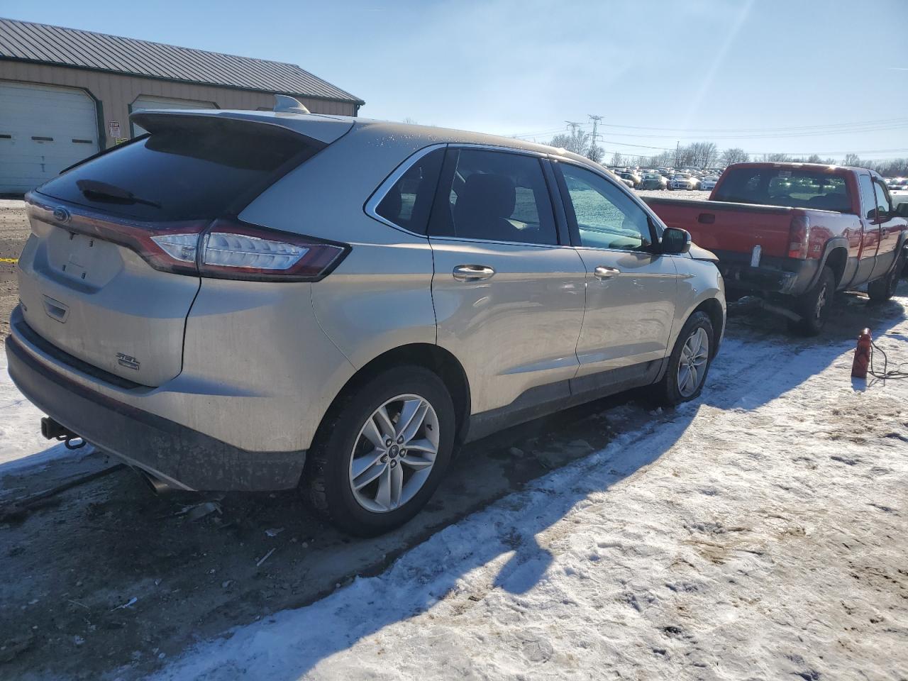 2018 Ford Edge VIN 2FMPK4J99JBB32652 Copart auction photo, front end damage thumbnail 3