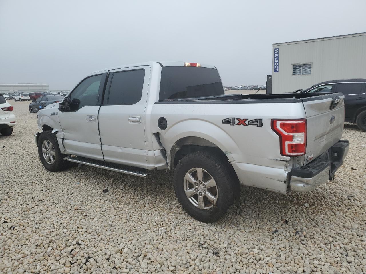 2018 Ford F-150 VIN 1FTEW1E55JKF90393 Copart auction photo, front end damage thumbnail 2