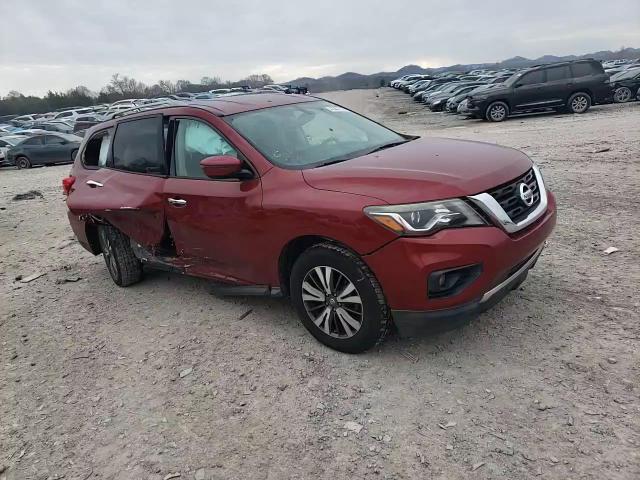 2017 Nissan Pathfinder VIN 5N1DR2MN5HC672473 Copart auction photo, side damage thumbnail 12