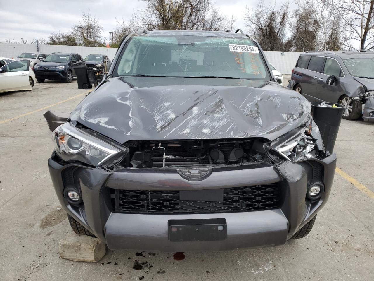 2023 Toyota 4Runner VIN JTEEU5JRXP5278076 Copart auction photo, all over damage thumbnail 5