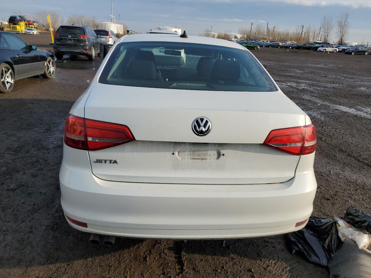 2015 Volkswagen Jetta VIN 3VW2K7AJ9FM303123 Copart auction photo, front end damage thumbnail 6