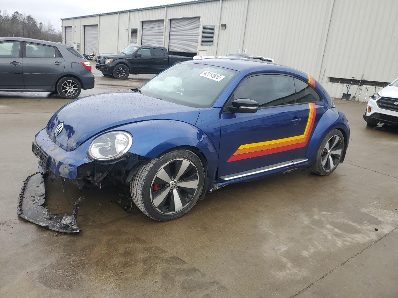 2012 Volkswagen Beetle VIN 3VW467AT5CM638809