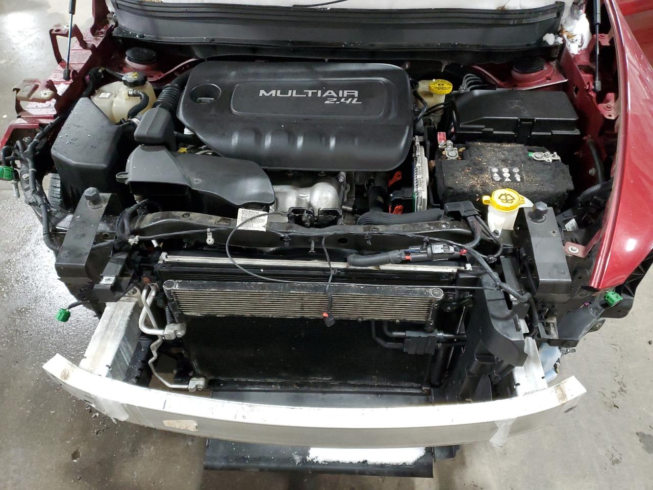 2016 Jeep Grand Cherokee VIN 1C4PJMCB0GW198005 Copart auction photo, front end / side damage thumbnail 13