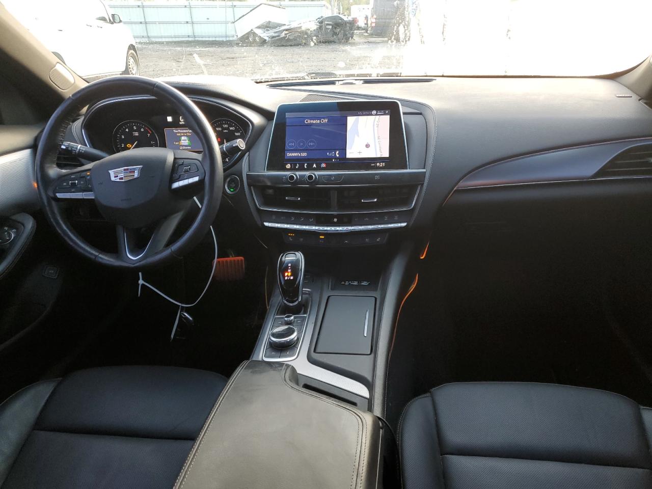 2020 Cadillac CT5 VIN 1G6DT5RK6L0130222 Copart auction photo, front end / side damage thumbnail 8