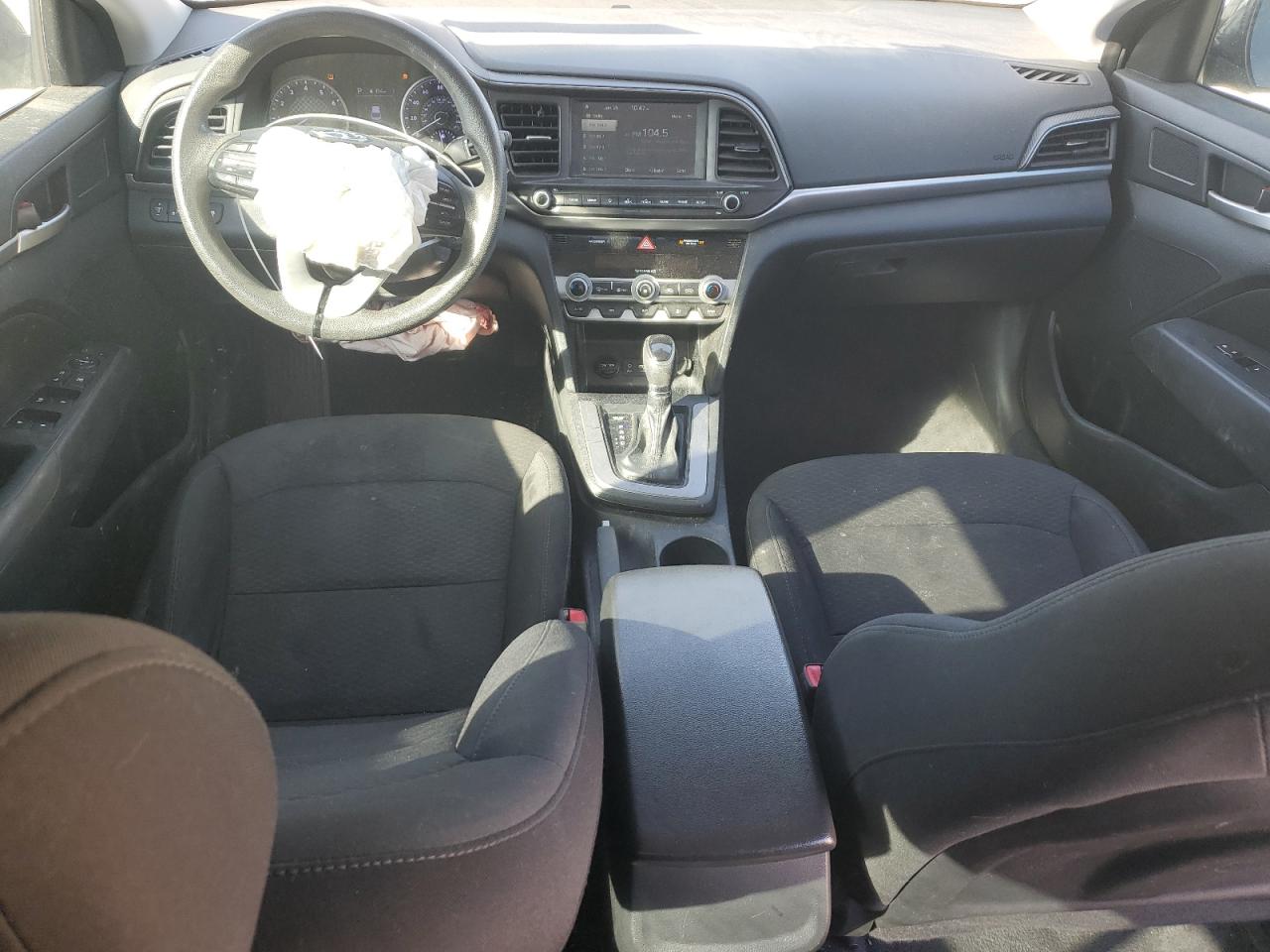 2020 Hyundai Elantra VIN 5NPD84LF6LH574272 Copart auction photo, front end / side damage thumbnail 8