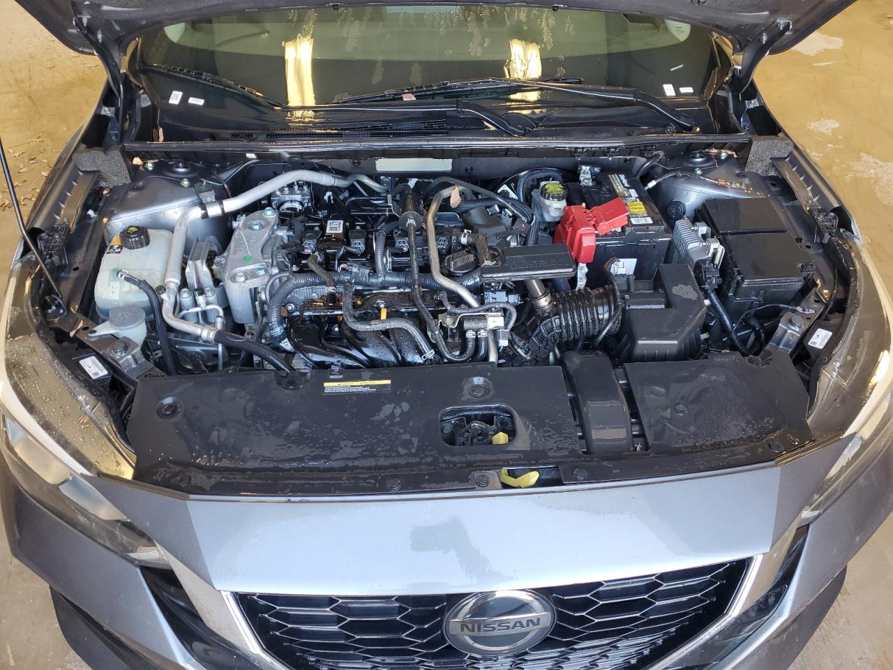 2021 Nissan Sentra VIN 3N1AB8BV3MY259117 Copart auction photo, burn - engine / minor dent/scratches damage thumbnail 11