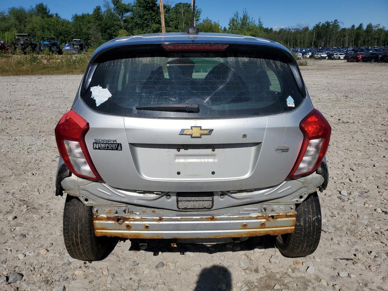 2018 Chevrolet Spark VIN KL8CB6SA4JC427478 Copart auction photo, front end / rear end damage thumbnail 6