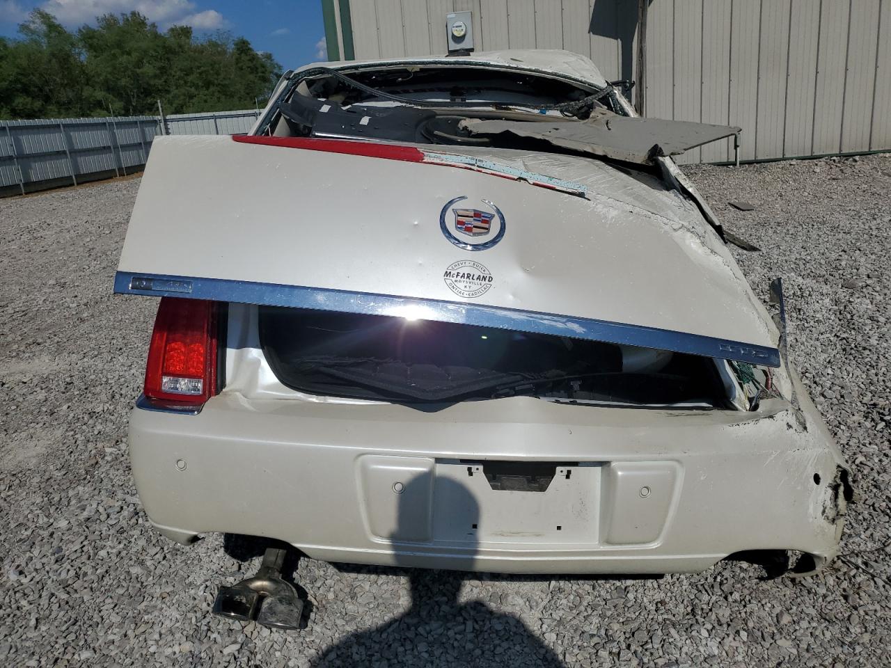 2008 Cadillac DTS VIN 1G6KD57Y98U176445 Copart auction photo, all over damage thumbnail 6