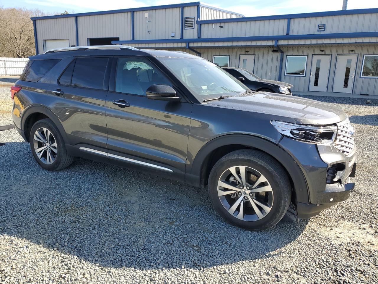 2020 Ford Explorer VIN 1FM5K8HC0LGB33667 Copart auction photo, front end damage thumbnail 4