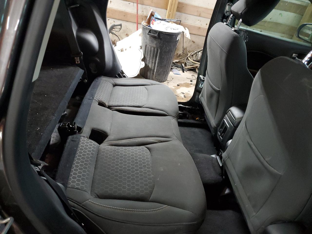 2018 Jeep Compass VIN 3C4NJCAB1JT361780 Copart auction photo, side damage thumbnail 11