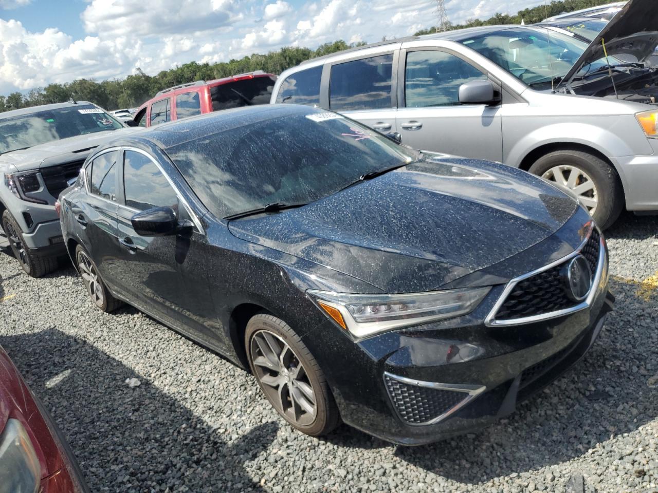 2019 Acura ILX VIN 19UDE2F7XKA007085 Copart auction photo, water/flood damage thumbnail 4