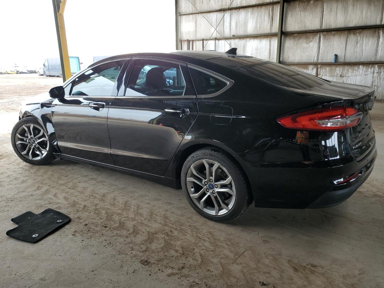2019 Ford Fusion VIN 3FA6P0CD6KR180078 Copart auction photo, front end / undercarriage damage thumbnail 2