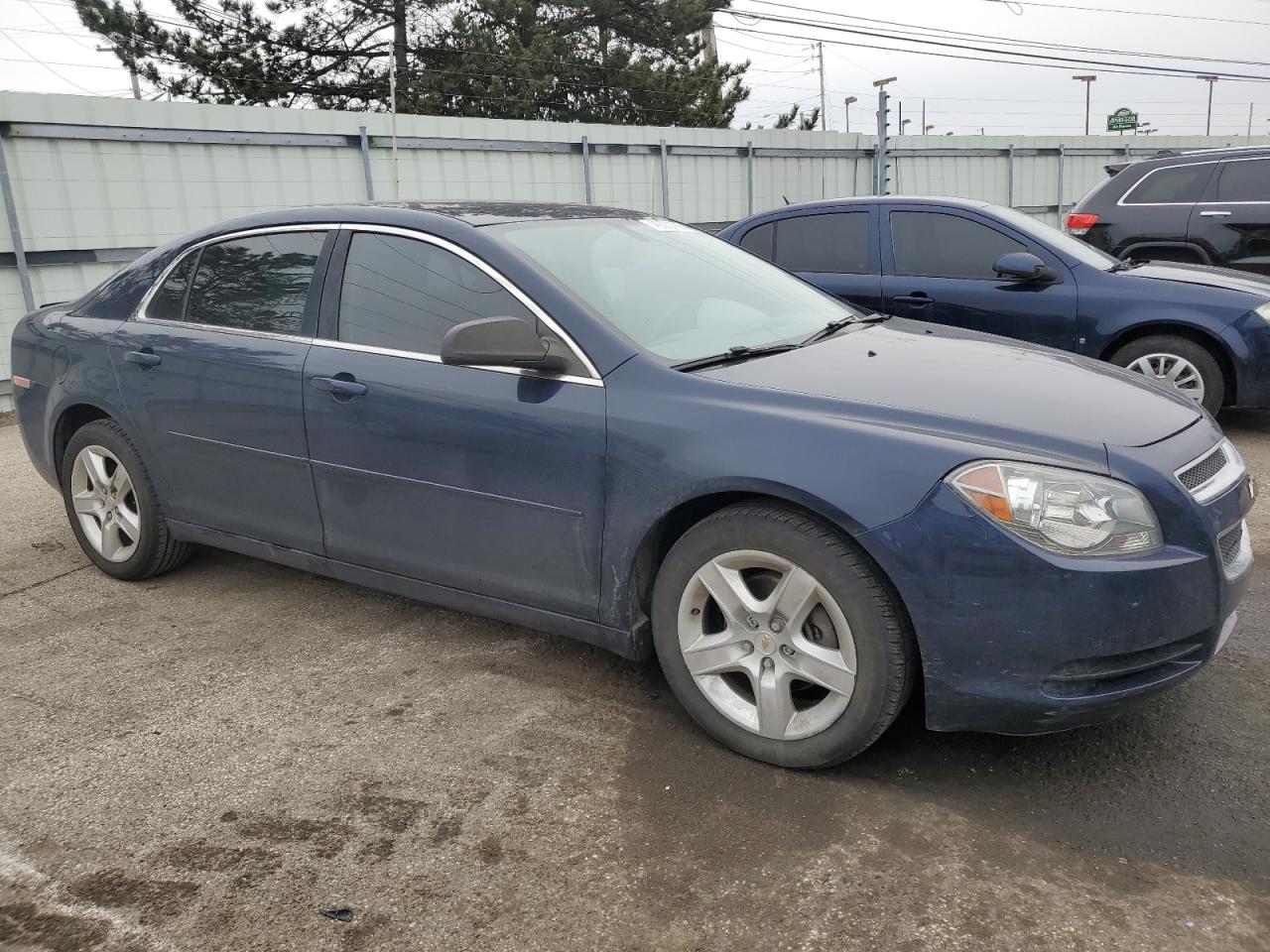 2012 Chevrolet Malibu VIN 1G1ZB5E01CF347368 Copart auction photo, side damage thumbnail 4