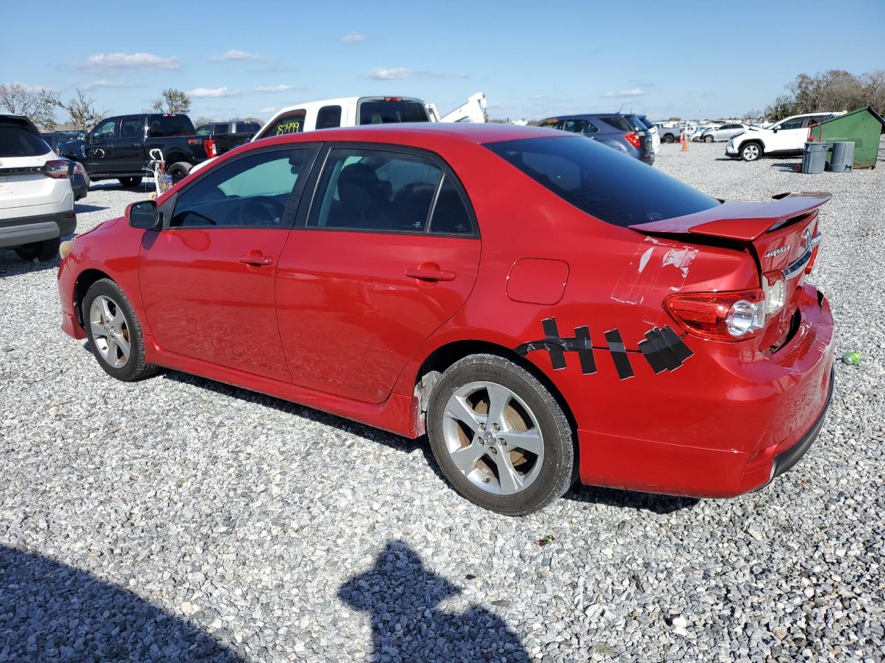 2011 Toyota Corolla VIN 2T1BU4EE9BC719085 Copart auction photo, rear end damage thumbnail 2