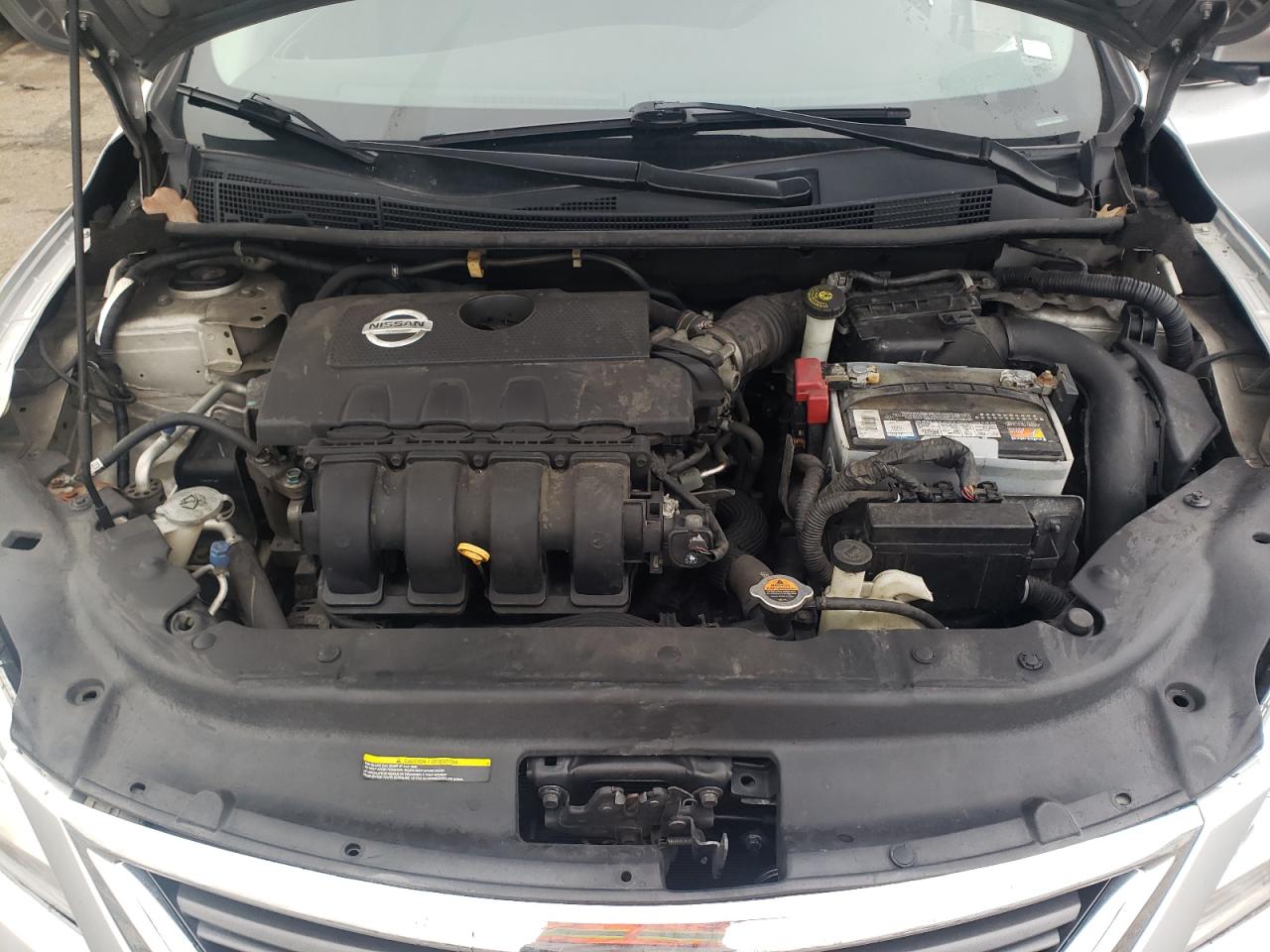 2014 Nissan Sentra VIN 3N1AB7AP6EY235795 Copart auction photo, all over damage thumbnail 11